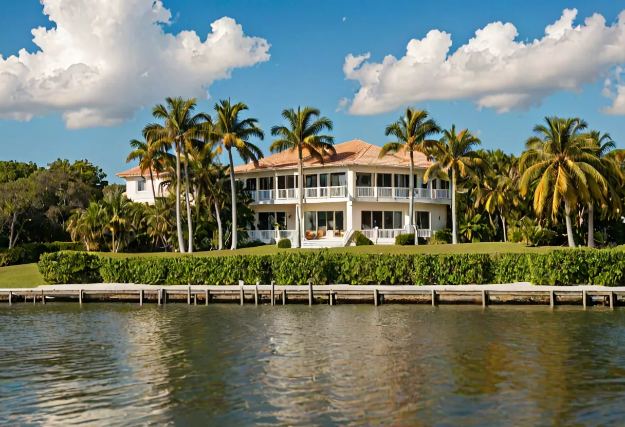 A waterfront Fort Lauderdale home exposed to salt air and sun